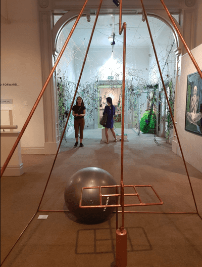 University of Stellenbosch, Forward Exhibition, Interactive Art Installation of Liza Grobler